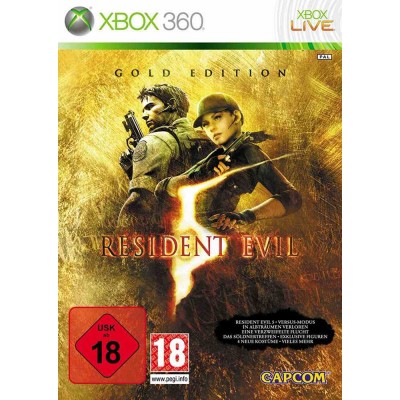 Resident Evil 5 - Gold Edition [Xbox 360, английская версия]